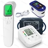 LCD Upper Arm Electronic Blood Pressure Monitor Home Automatic Digital Sphygmomanometer Tonometer Heart Rate Tensiometer 3