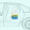 10PCS Folding Toilet Portable Child Travel Potty for Adults Portable Potty Baby Children's Potty Urinal Stool Easy To Clean 5