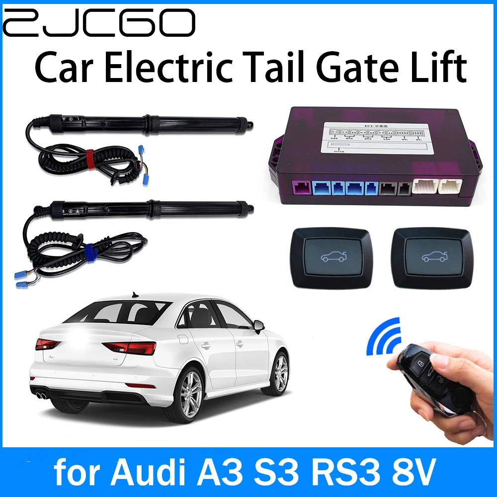 

ZJCGO Car Power Trunk Electric Suction Tailgate Intelligent Tail Gate Lift Strut For Audi A3 S3 RS3 8V 2013~2020
