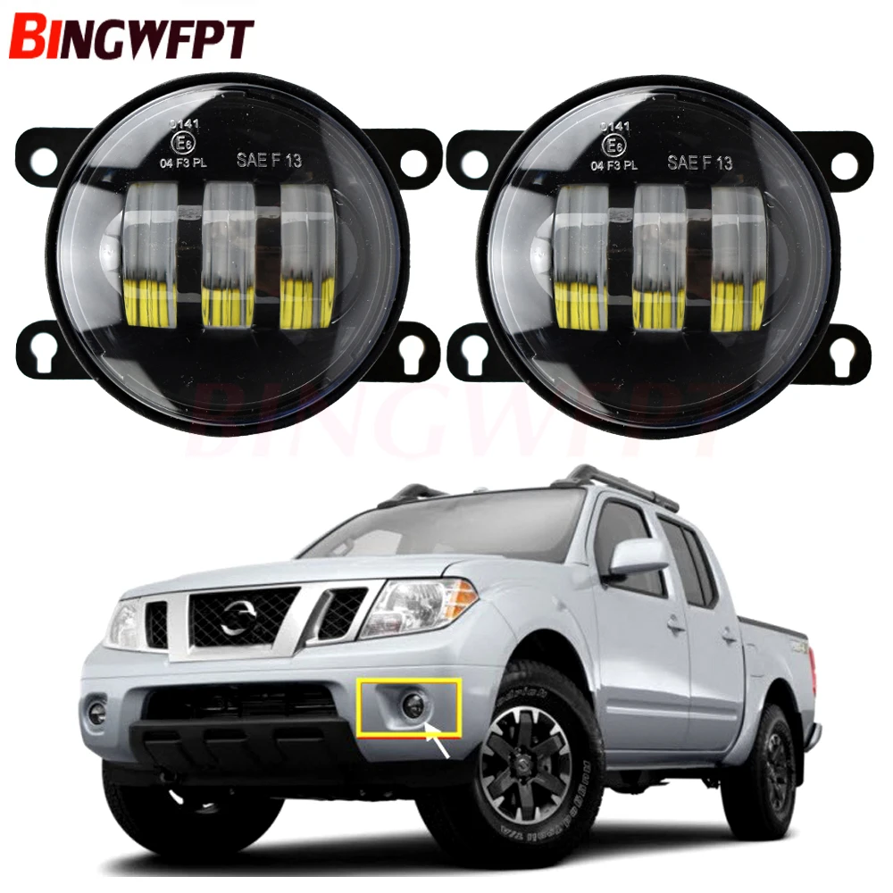 フォグライト 2002年から2004年のフォグライト日産Xterraフロント左と右のセット2 Fog Light For 20022004