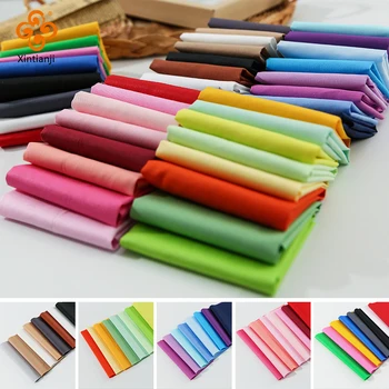 Tissu en coton arc-en-ciel, 8 pièces, couleur unie, pour vêtements, couture, couette, tissu à coudre, accessoires Patchwork, 20x25cm 1