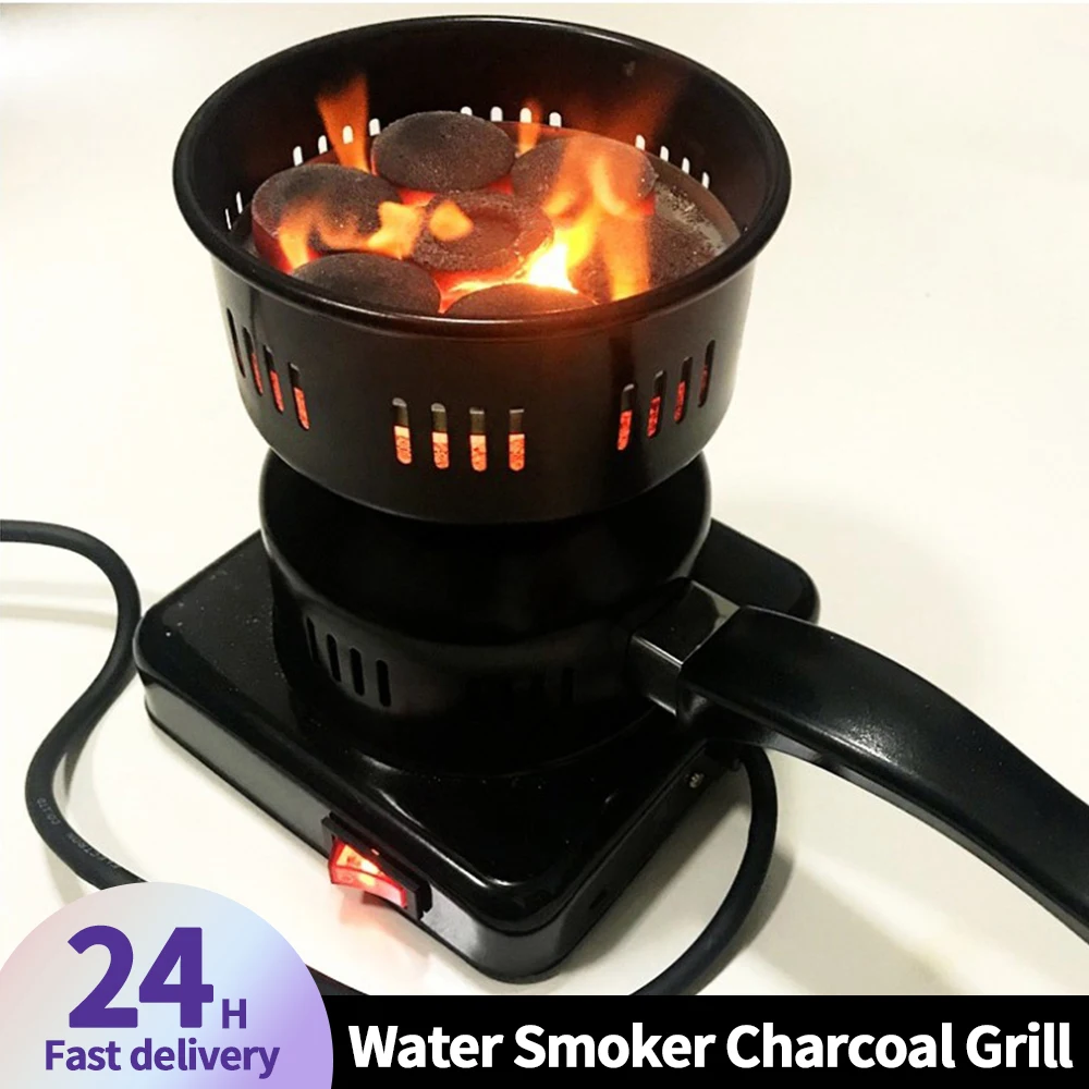 Electric Charcoal Burner Coal Heater Shisha Hookah Heating Coal Lighter Stove Shisha Hookah Charcoal Burner 220V 600W EU Plug