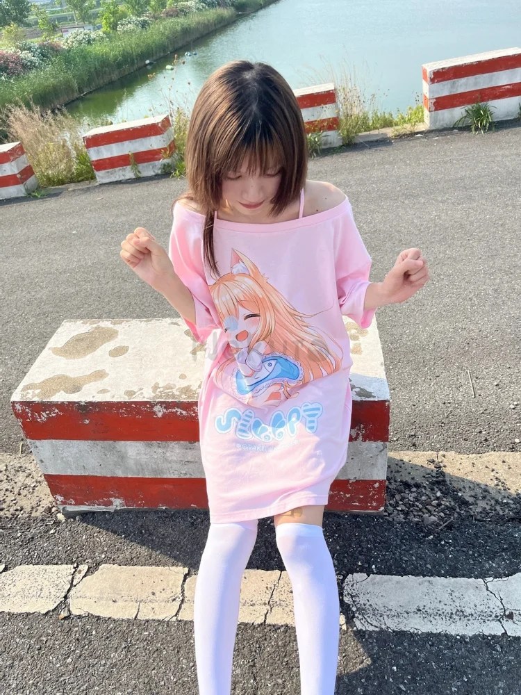 Waifu Material Otaku Anime Babe Selfie Peace Girl T-Shirts Men's Grunge  Fashion Short Sleeves O Neck Tshirt Male 90s Clothing - AliExpress
