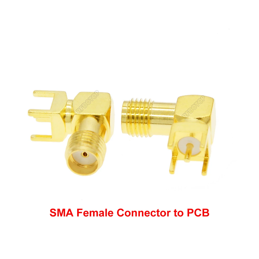 SMA 남성 여성 커넥터 솔더 엣지 PCB 소켓 마운트 금도금 SMA PCB 타입 RF 커넥터 플랜지/스트레이트/직각