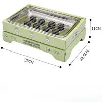 Disposable Grill Grill Picnic Stove Portable Household Outdoor Fruit Charcoal Smokeless Grill Charcoal 5