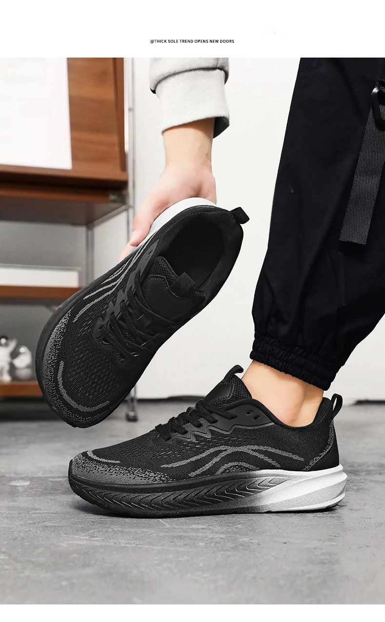2025 Mens Running Shoes Breathable Lightweight Non-Slip Durable Comfortable Soft Casual Outdoor Big Men Sports Training Barefoot S1abaf473e4704efd96c9134e185d44afh