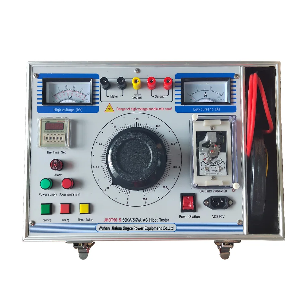YYHC-High Voltage 50kV/3kVA Test Set AC Hipot Tester AC DC Withstand Voltage Hipot Tester Oil Type Transformer Test Machine