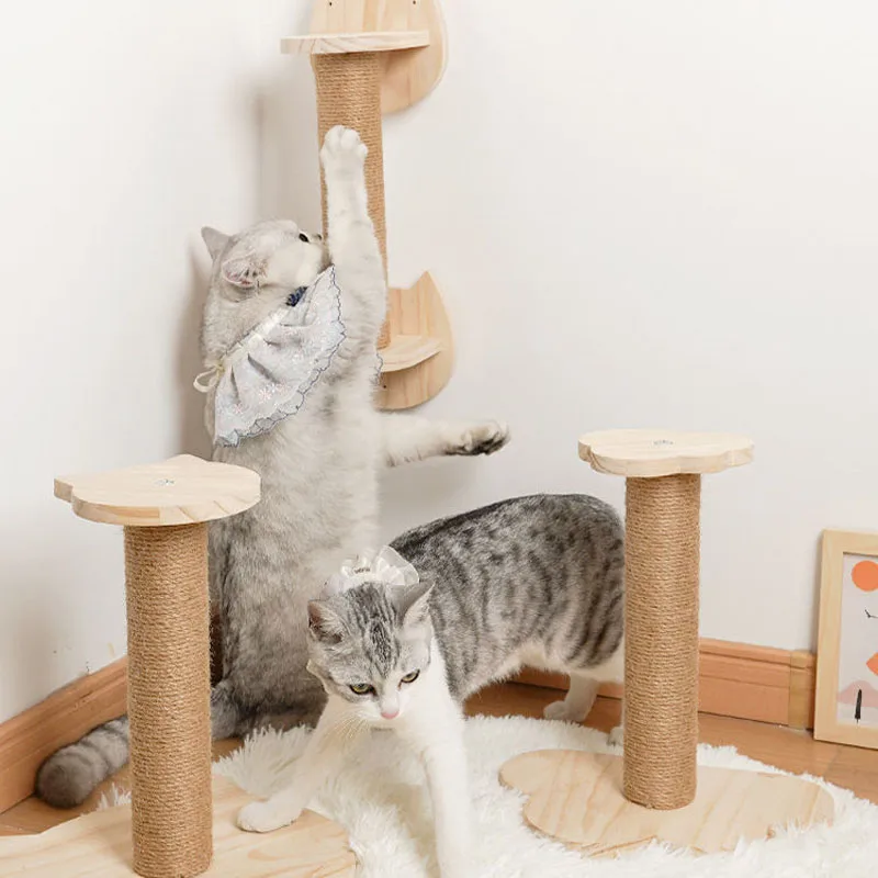 

Sisal Cat Scratching Board, Climbing Frame, Scratching Post, Cat Claw Grinder, Vertical, No Crumb, Wear-Resistant, Funny Toy