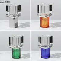 Transparent Glass Vase Potted Plants Decorative Flower Arrangement Floral Vases Desk Decoration Creative Crystal Flower Pots 1