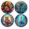 Mermaid Wooden Puzzle, Animals Puzzles Unique Shape High Quality Jigsaw Puzzle Mom Love Adult Wooden Puzzle, Best Gift For Adult 1