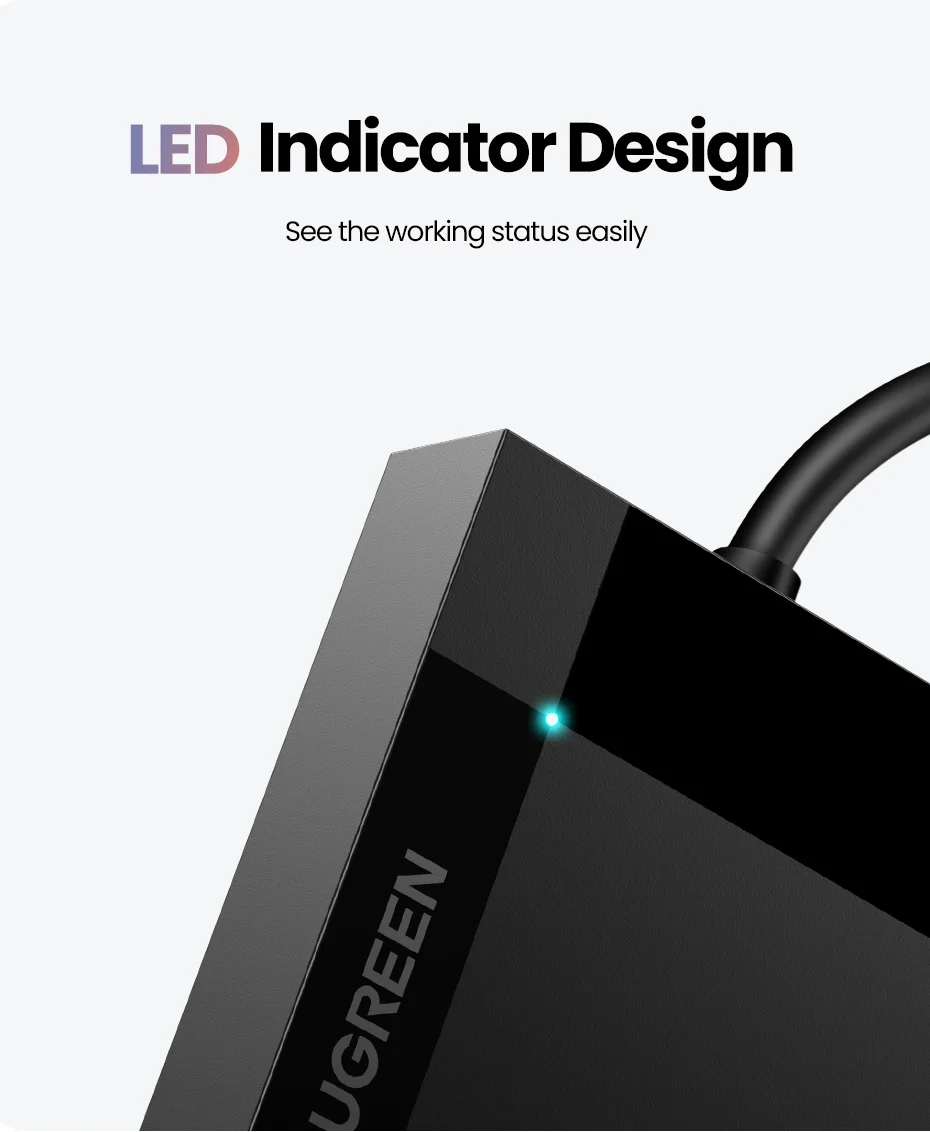 Ugreen usb 3.0 leitor de cartão sd