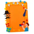 Dad Child Orange