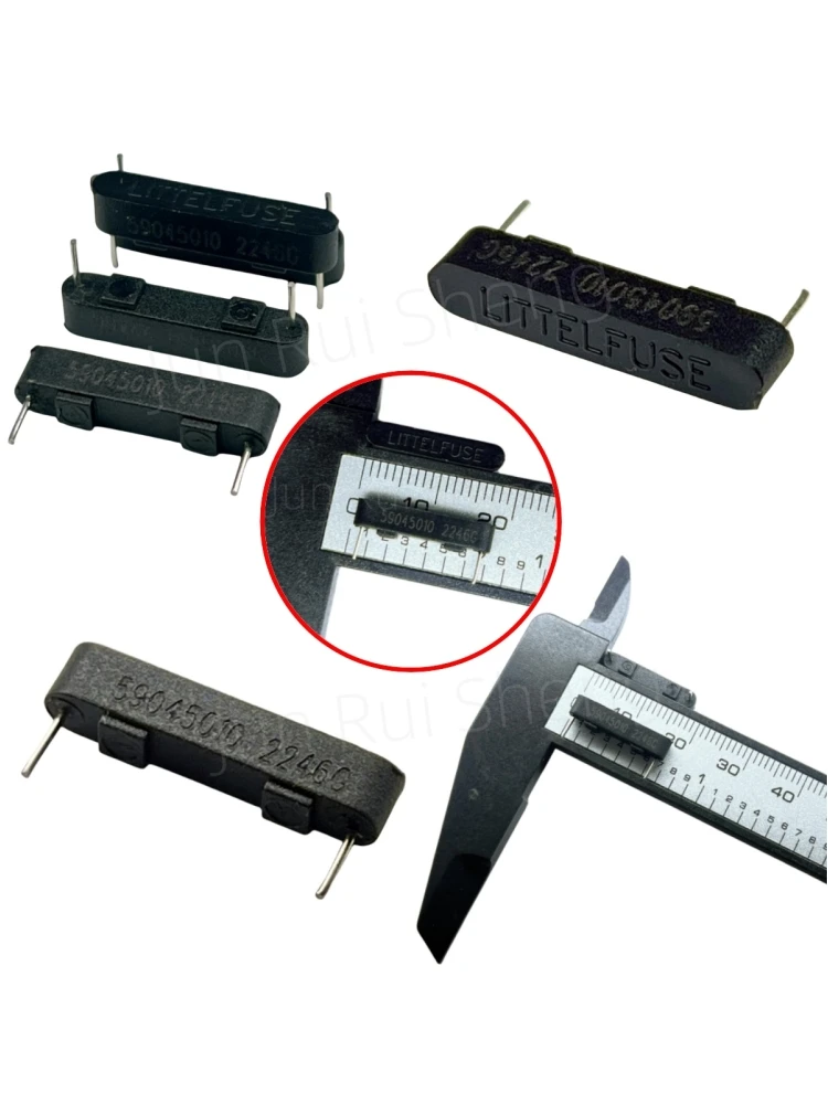 5 Stück Original 59045 Kunststoff-Reedschalter 2-Pin DIP 1,2A 10W 250V Normalerweise Offen N/O 59045502 Miniatur-PCB Magnetkontaktsensor – Detail 4