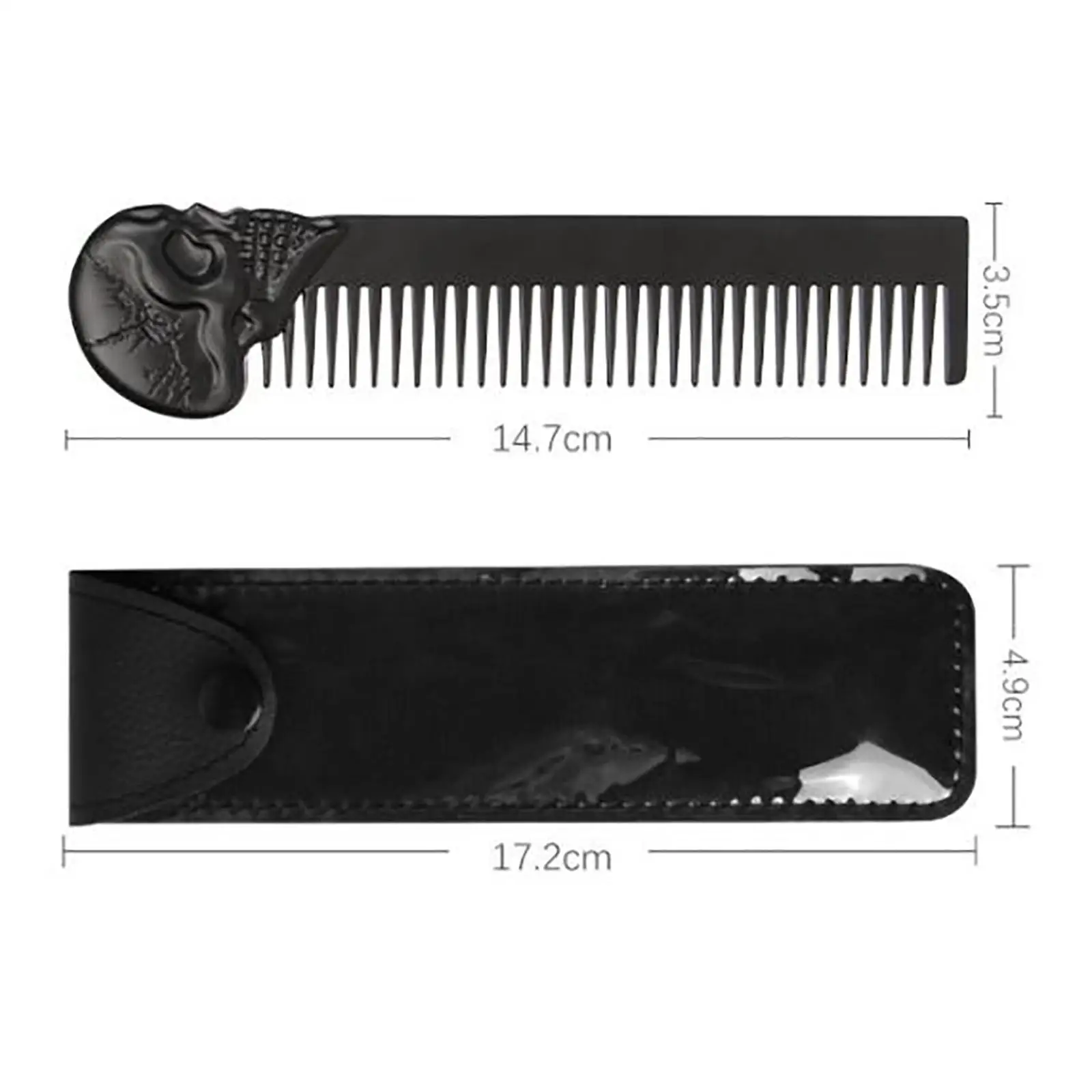 Beard Comb for Men Smooth Round Beard Shaping Template, Barber