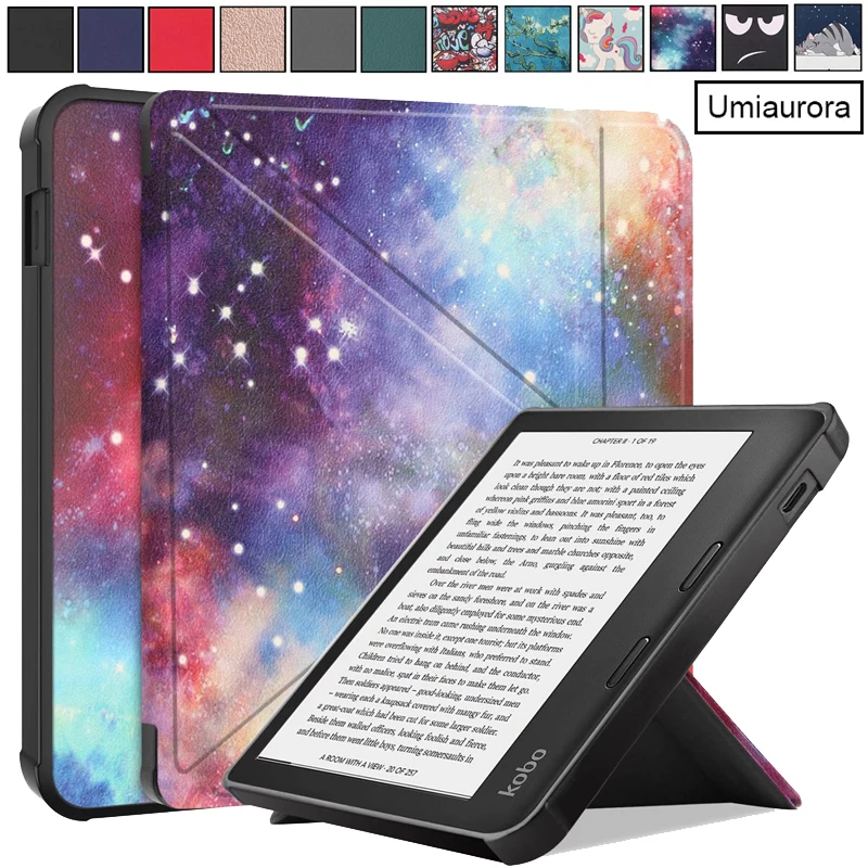 Custodia Per Kobo Libra 2 2021 Cover Custodia Magnetica Pieghevole Da 7 Pollici Smart Ebook Per Funda Kobo Libra 2 Libra2 2021 Custodia Protettiva Con