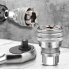 Universal sleeve 3/8 inch 10-19 mm Adjustable Hex universal Socket Torque Ratchet Wrench Head Spanner Sleeve Repair Tool 1