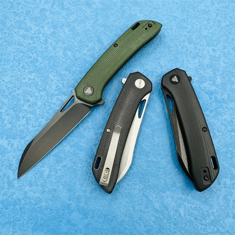 TRIVISA Aries-04 Folding knives Micarta Handle 6