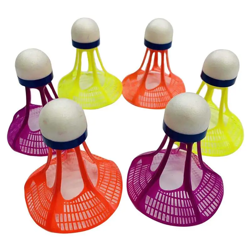 

3Pcs Badminton Shuttlecock for Outdoor Badminton Windproof Durable Stable Resistance Indoor Outdoor Sports Training Random Color