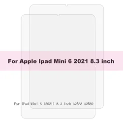 Premium Tempered Glass Screen Protector for iPad - Ultra Clear and Durable Film (Mini 6 2021)