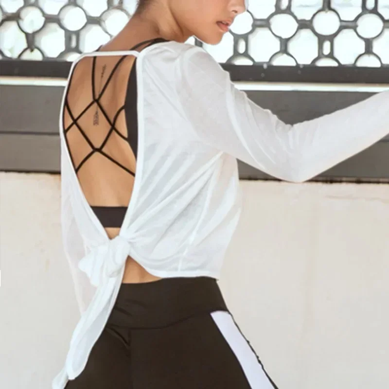 Women's Sports Shirt Cycling Yoga Top Long Sleeve Cover-up for Fitness Running Workout yoga top,yoga shirt,sports shirt,sports t shirt