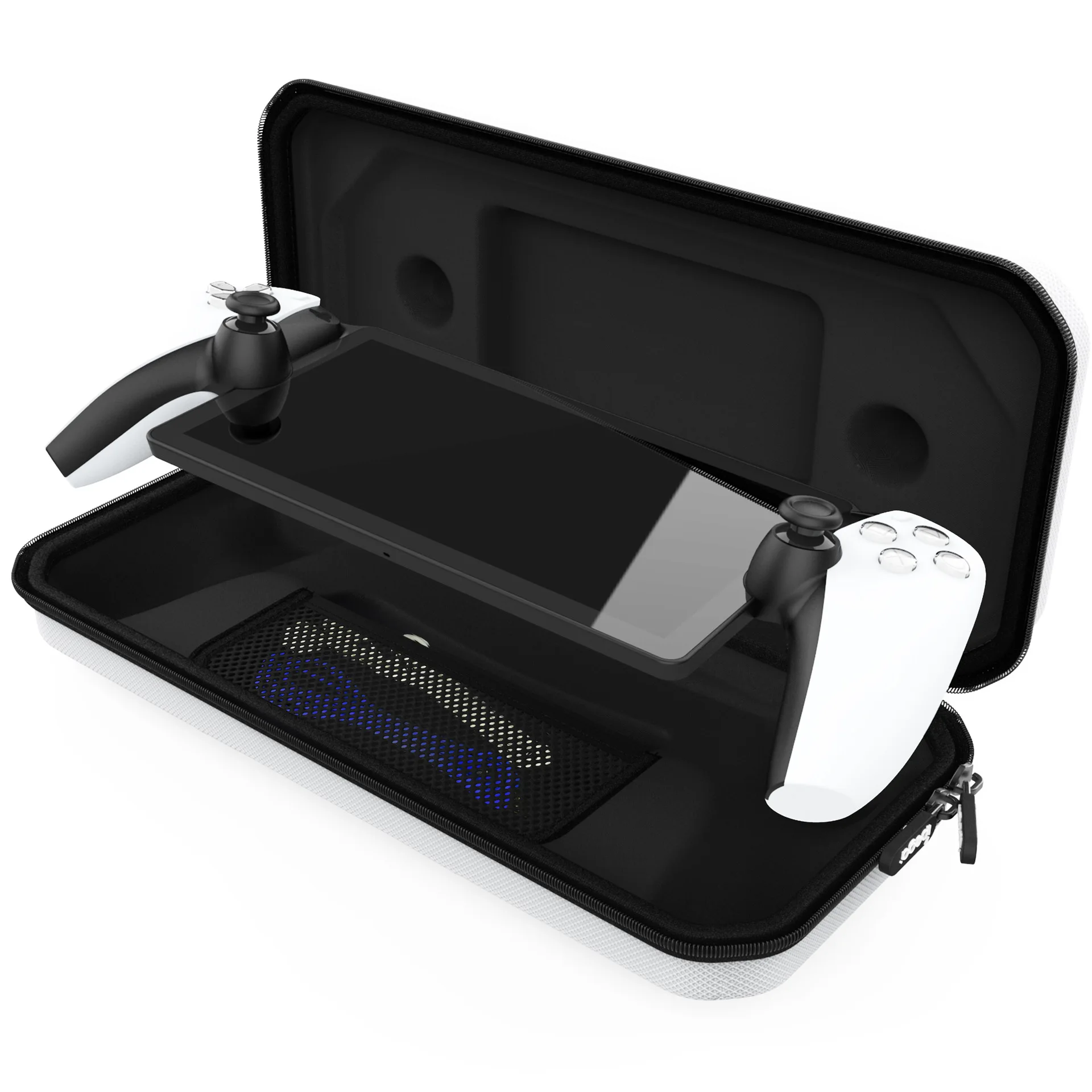 HOT PG-P5P13 Hard Shell Portable Travel Carry Handbag Full Protective Case Accessories for PlayStation Portal Remote Player