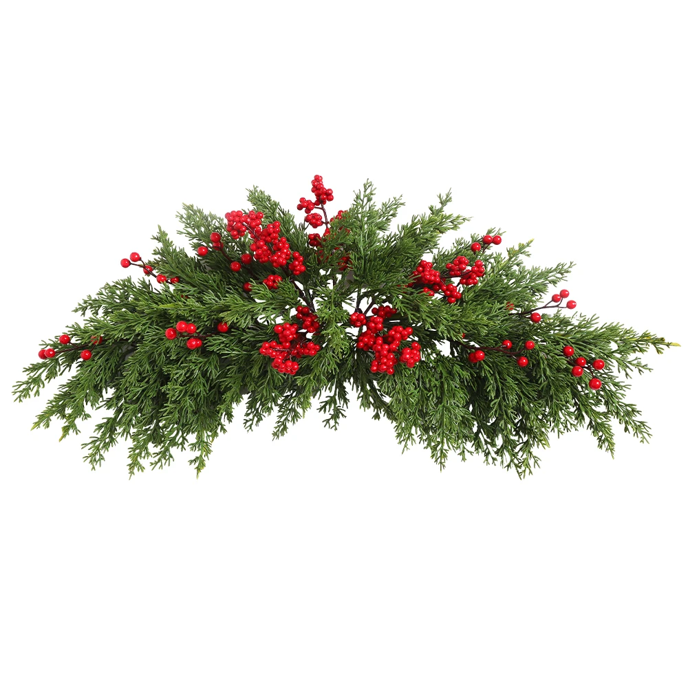 Artificial Pine Needle Vine 65CM Fake Plant Christmas Decoration For Home Room Decor Xmas Tree 2026 New Year Navidad Ornament_voghion.com