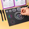 11/22pcs Spirograph Drawing Toys Set Interlocking Gears Wheels Geometric Ruler Drawing Accessories Creative Educational Kids Toy 5