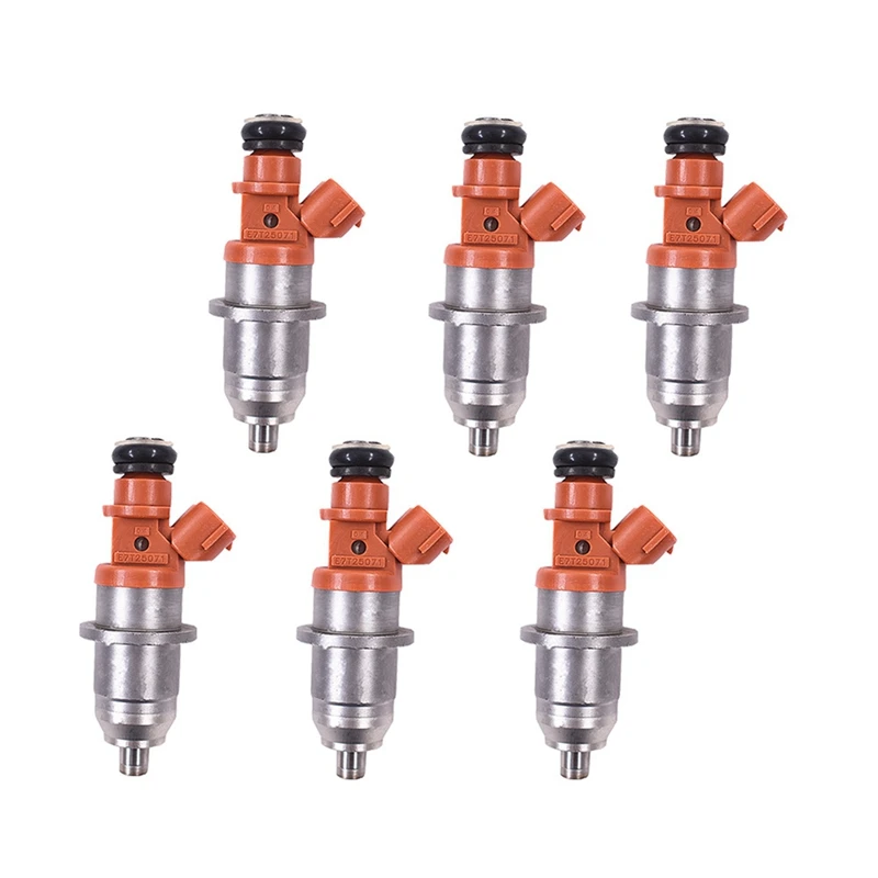 

6X Car Fuel Injector Nozzle 68F-13761-00-00 E7T2507 For Yamaha Outboard HPDI 150-200 HP Engine Nozzle Injection