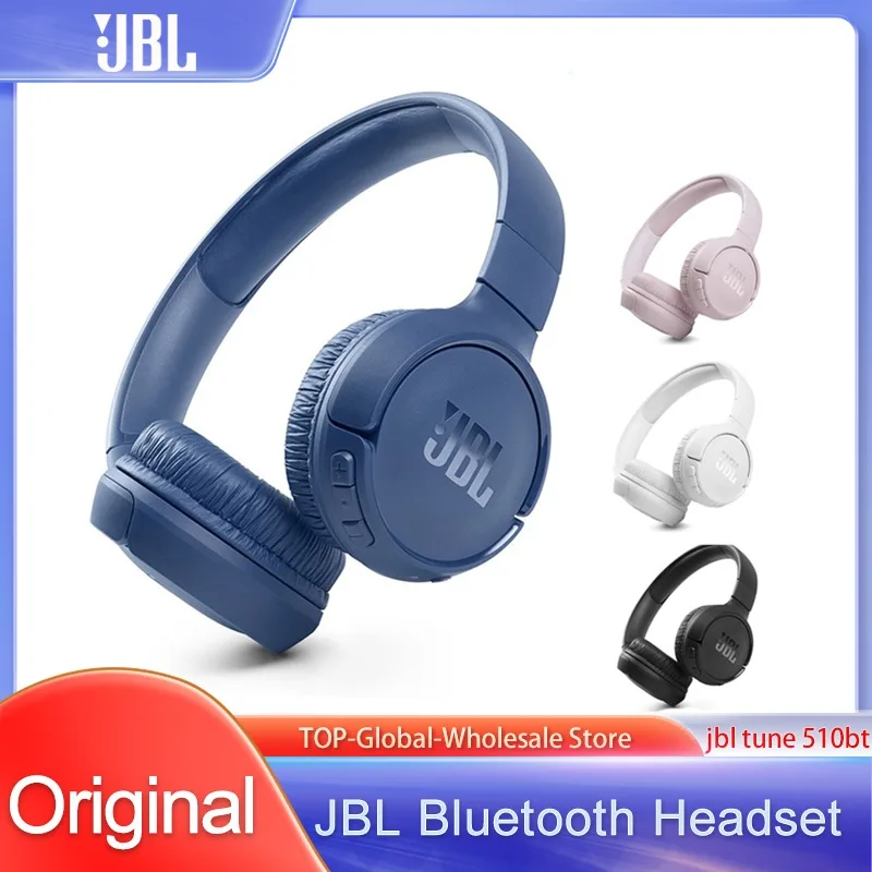 JBL TUNE T510BT Wireless Bluetooth Headphones Music Sports Game Headset  with Microphone Noise Reduction Foldable T510bt Earphone - AliExpress