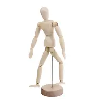 4.5 5.5 8 inch Artist Movable Limbs Home Decor Art Models Ornaments Wooden Toy Mannequin Figure Model Action Toy Figures 2