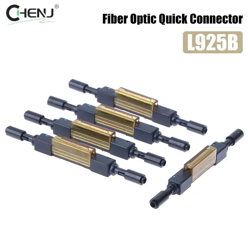 Fibra Óptica Emenda Mecânica para Cabo de Queda Único Óptica Conector Rápido L925b Pcs