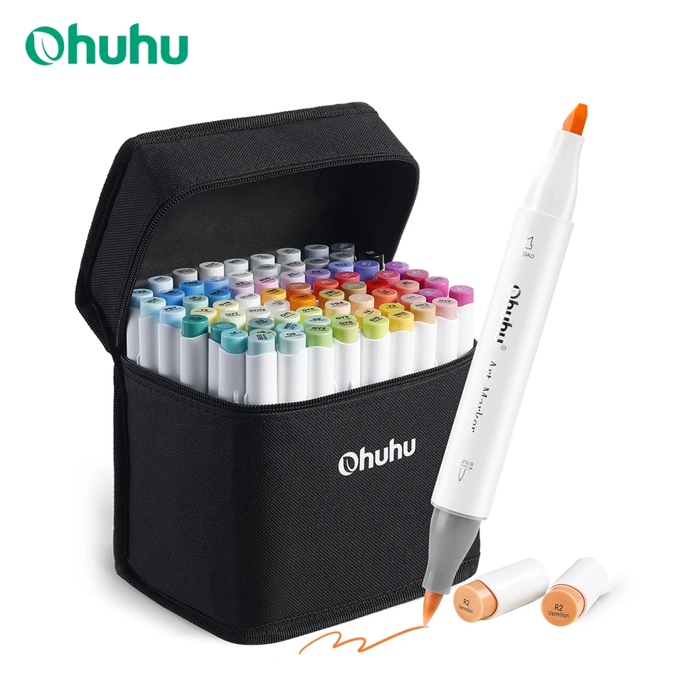 Ohuhu Honolulu Alcohol Art Marker Pen Set