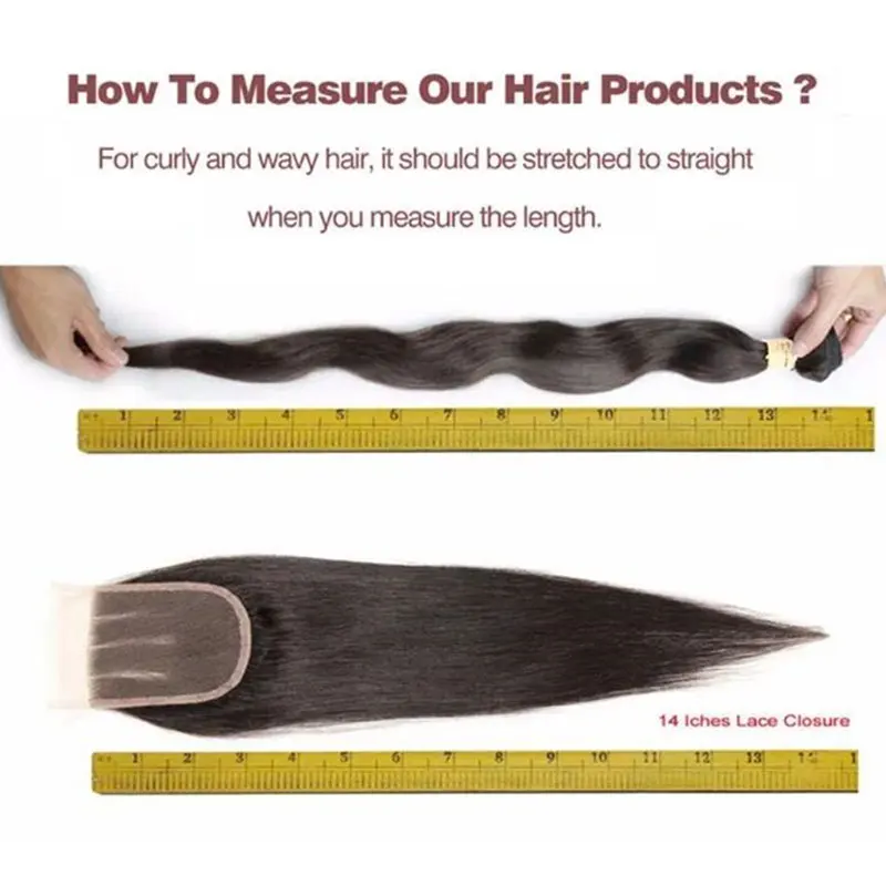 Bling Hair Straight Human Hair 4x4 5x5 6x6 7x7 Lace Closure With Baby 8"-22" Natural Brazilian Closure Gifts
