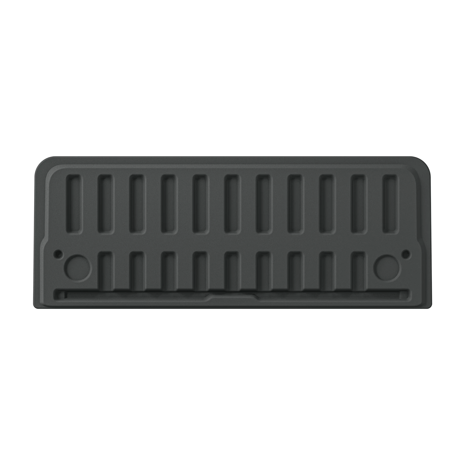 Para Dodge Ram 1500 2019-2024 nuevo cuerpo (no apto para modelos clásicos) fila trasera con caja de almacenamiento debajo del asiento revestimiento de suelo TPE negro