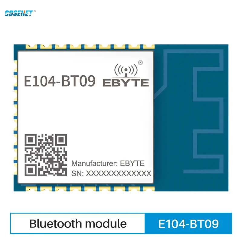 

TLSR8208B BLE5.0 Bluetooth To Serial Port Module CDSENET E104-BT09 Low Power Slave Role iBeacon Air Configuration Small Size