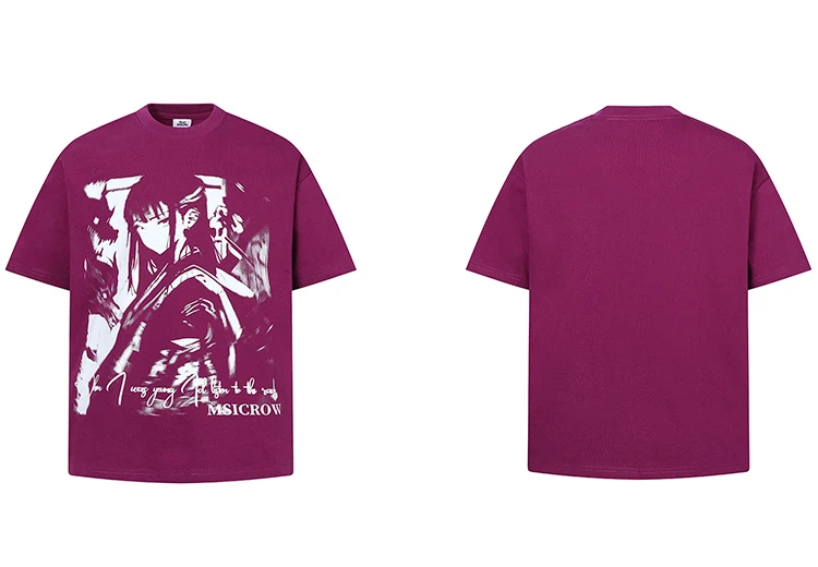 Anime Graphic Print T-Shirt 4 Anime Graphic Print T-Shirt S1abd45ebbe604e51ae2d6fc92b2f10b7e