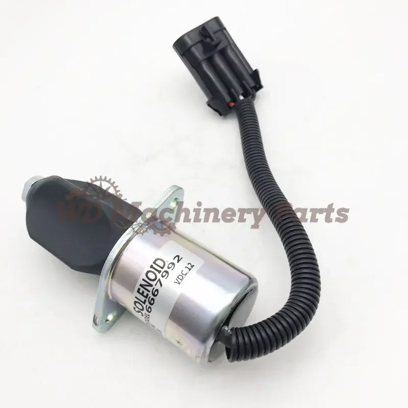 

6681512 12V Fuel Shut Off Stop Solenoid 6681513 6690563 For Bobcat S70 S100 S130 S150 S160 S175 S185 S205 S220 Stop Solenoid
