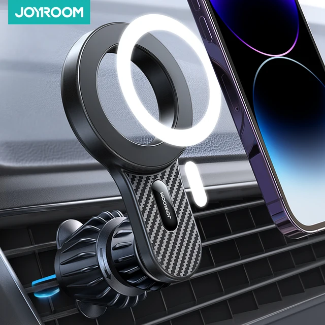 Joyroom Magnetic Car Phone Holder Universal Strong Car Air Vent Phone Mount Compatible with iPhone Samsung LG Google Pixel, etc 1
