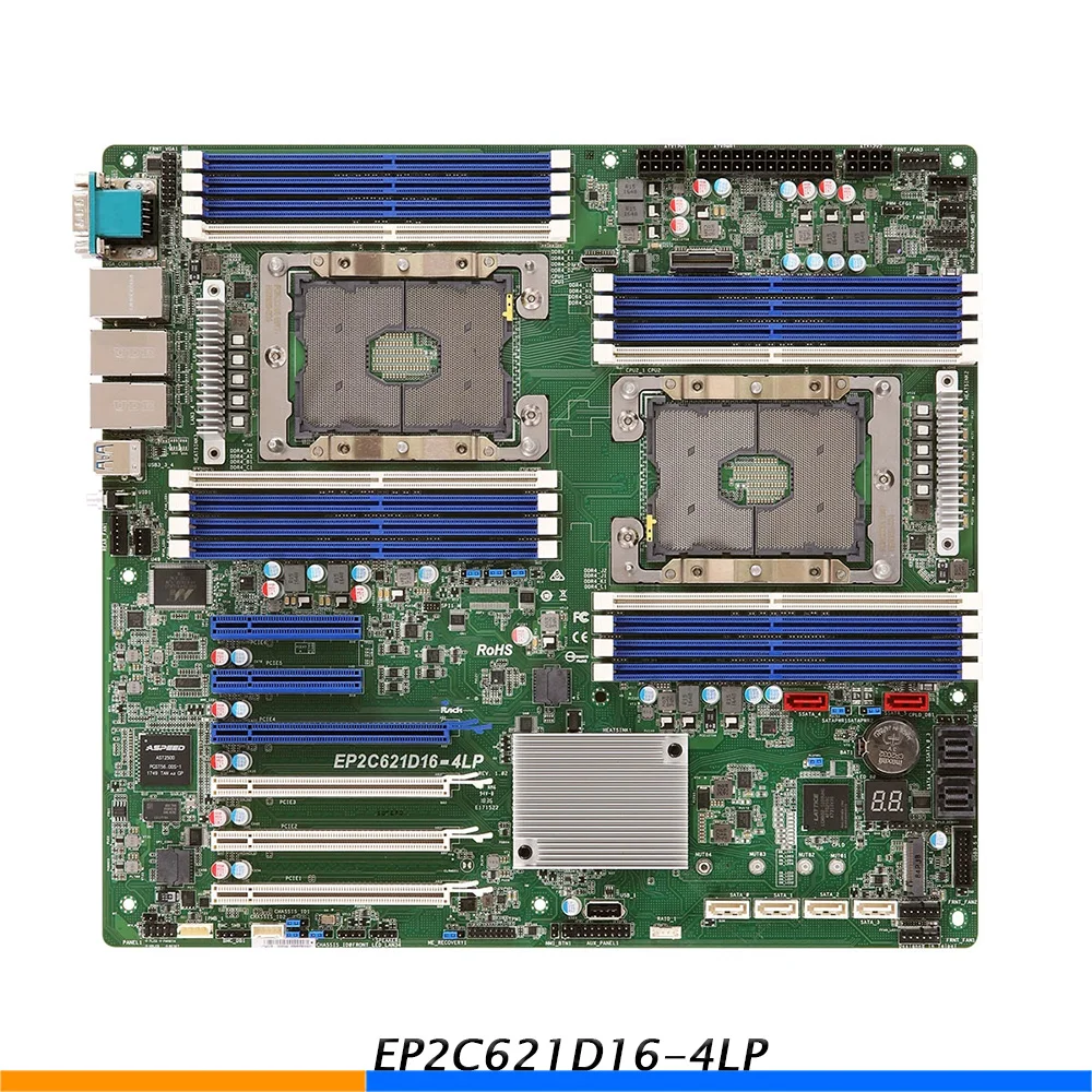 EP2C621D16-4LP Server Motherboard 3647 16 For ASRock Rack 2 EP2C621D16 4LP Server Motherboard 3647 16 For ASRock Rack