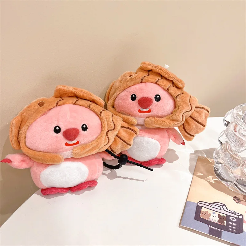 

Plush Cute Beaver Case for AirPods Pro2 Airpod Pro 1 2 3 Bluetooth Earbuds Charging Box Protective Earphone Case Cover