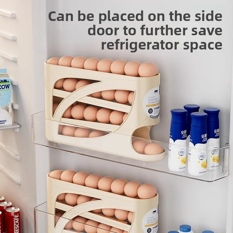 Egg Storage Box Food Grade Refrigerator Organizer