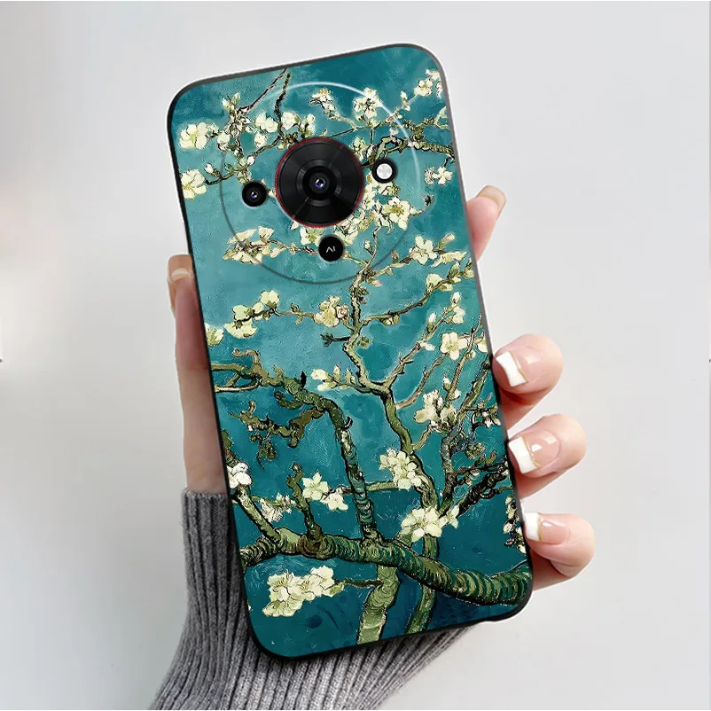 Butterfly Flower Black Soft Silicone Phone Case - Stylish Protective Back Cover