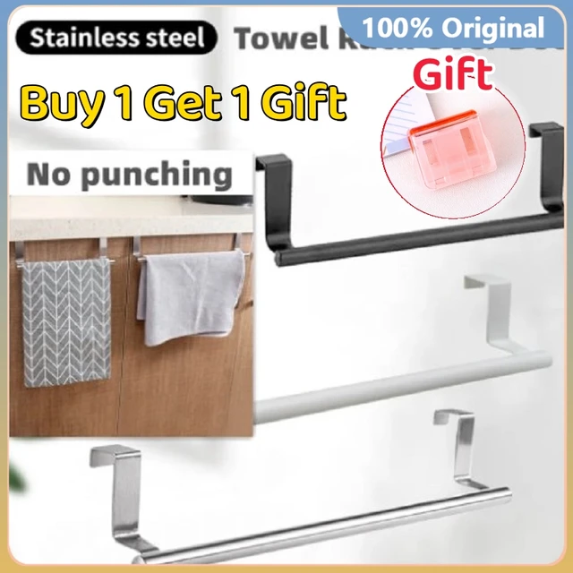 White Movable Towel Holder Wood Bathroom Towel Hanger Waterproof Towel Bar Rack  Shelf Accessories Shelf Kitchen Storage Rack - AliExpress