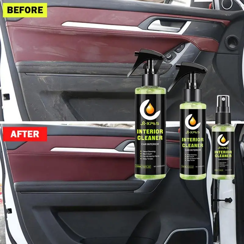

Car Interior Cleaning Spray Car Interior Conditioning Liquid Car Wash Spray Car Interior Dirt Remover Vehicles Wash Spray