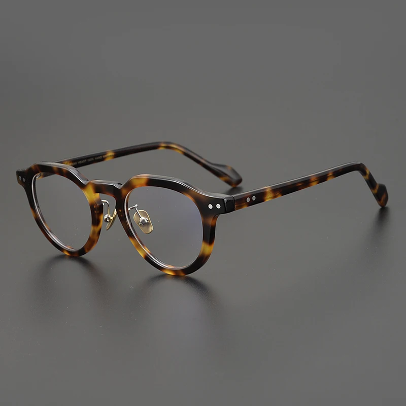 

Retro Glasses Frame Men Handmade Acetate Designer Optical Eyewear Myopia Reading Women Prescription Eyeglasses