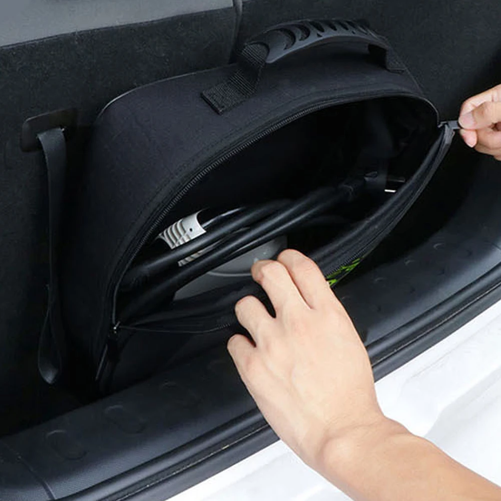 Sac de Rangement pour Câble de de Voiture EV Chargeur de VéHicule éLectrique  V7