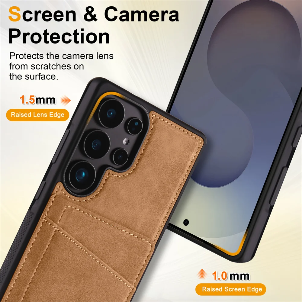 Luxurious Card Holder Phone Case Cover