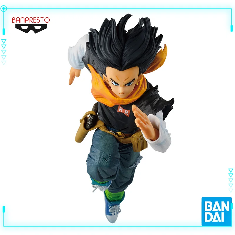 

Bandai Original Genuine BANPRESTO Zoukei Tenkaichi Budoukai World 2018 Dragon Ball Z Ju Nana Gou Android 17 Anime Figures Model