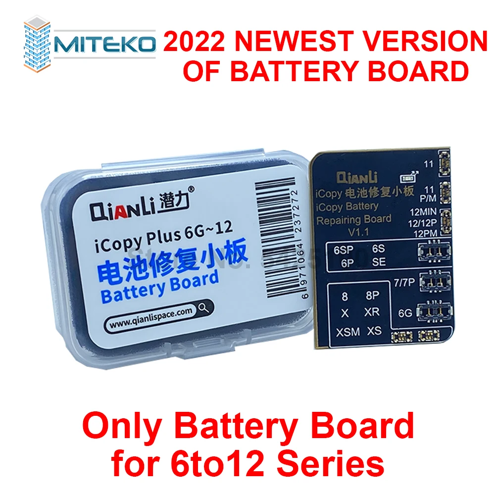 Программатор Qianli iCopy Plus 2 с ЖК-дисплеем тестовая плата тепловой пластиной для iPhone