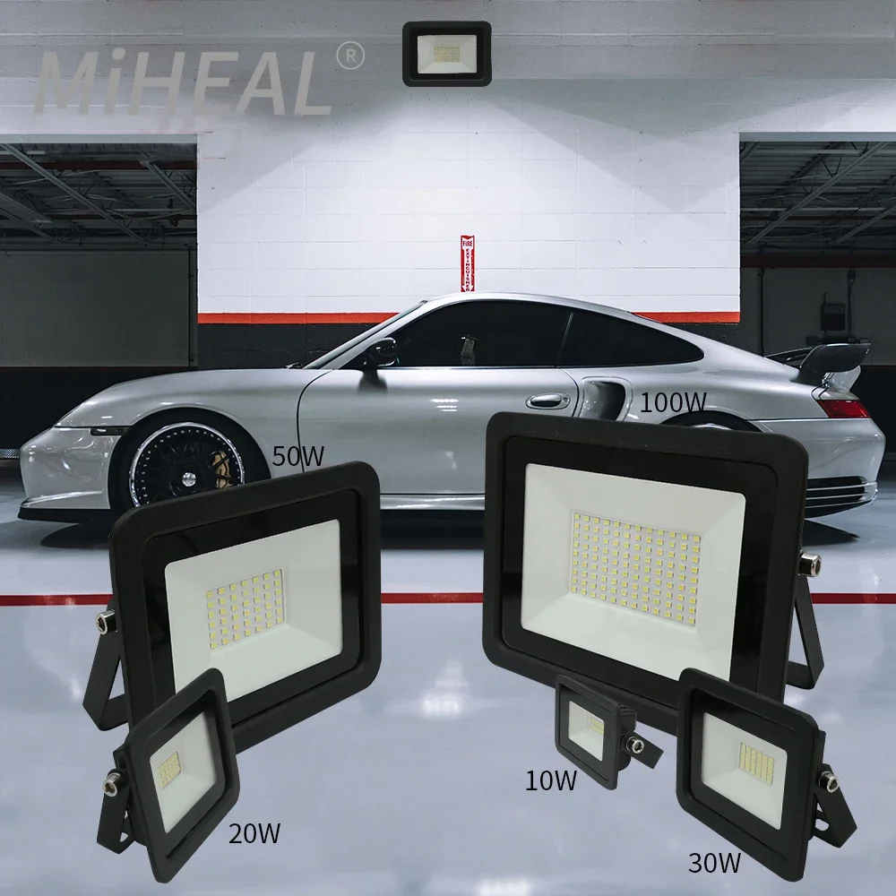 110V/220V LED Industrial lighting 10W 20W 30W 50W 100W Factory Workshop Garage IP68 Working Lamp LED Mining Lamp Floodlight LED